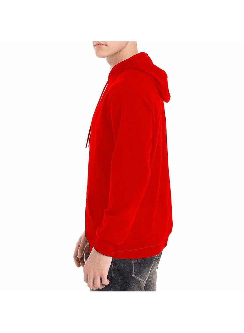 National Day Hoodie for Both Men and Women - Soft Cotton Pullover with UAE Themed Design - Long Sleeve with Drawstring - Ideal for Casual Wear, National Day Events - Image 3
