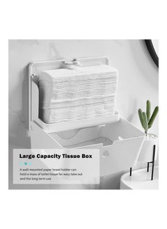 Bathroom Tissue Box White 8.14x3.93x11.02inch - pzsku/Z76949188FDA065FA6625Z/45/_/1681101047/b0eea249-b990-49c8-a296-e91c6f72b9d0