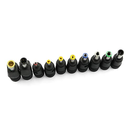Longdex 10pcs Laptop DC Power Adapter Kits Universal 5.5 mm x 2.1 mm Power Adapter Tips Connector for Computer Notebook Power Supply Male Plug Converter - Image 4