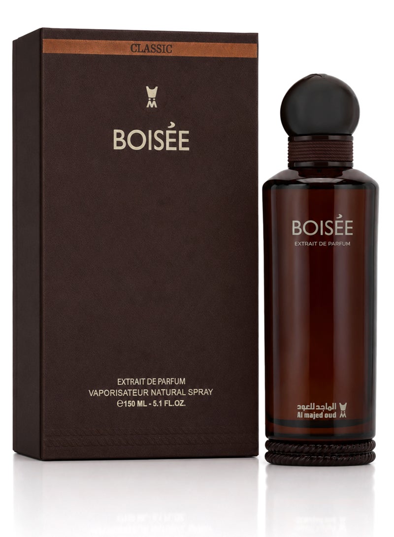 Al Majed Oud BOISEE Parfum 150ml | Luxury Unisex Leather Woody Perfume with Amber & Smoky Notes | Long Lasting Signature Fragrance - Image 4