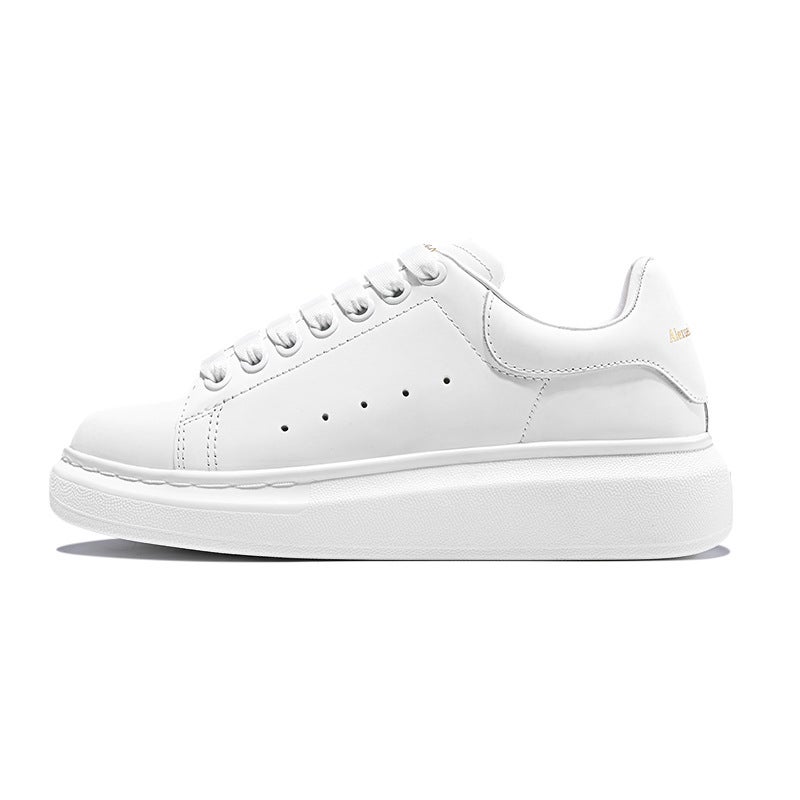 Bomai.Kun White Shoes For Men And Women Heightening Thick-Soled Sneakers Casual Sports Shoes - Image 2