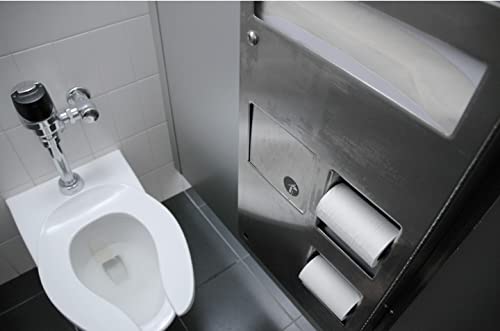 Centoco Black Toilet Seat Elongated, Toilet Seat Cover, Open Front No Cover, Heavy Duty Commercial, Plastic, Made in the USA, 500STSCC-407 - Image 2