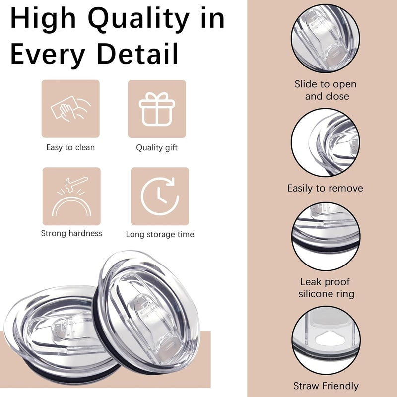 ORJ 20 oz Skinny Tumbler Replacement Lids - Image 4