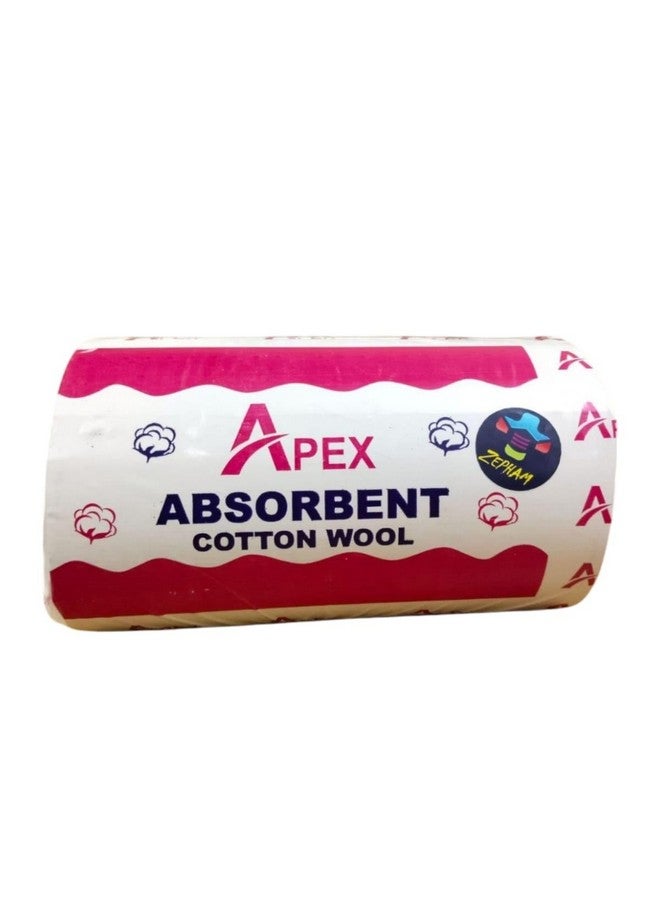 Zepham Absorbent Pure Cotton Wool Roll Used For Beauty Care, Makeup Remover, Facial Cleaning, Multipurpose Cotton, Pack Of 1 Cotton Roll (500 gm) White - Image 1