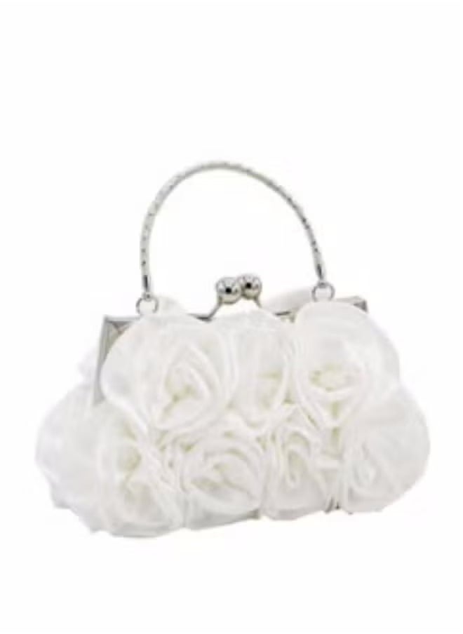 Generic Evening Bag Design Vintage Lock Satin Clutch Purse Bag Wedding Party Clutch  - Image 2