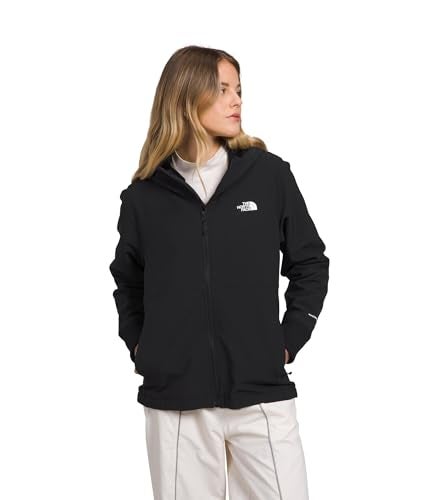 The North Face Women's Shelbe Raschel Fleece Hooded Jacket (Standard & Plus Size) | Wind & Water Resistant, Soft Fleece Lining, Attached Hood, TNF Black-NPF, Large - Image 1