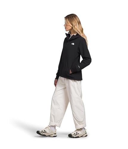 The North Face Women's Shelbe Raschel Fleece Hooded Jacket (Standard & Plus Size) | Wind & Water Resistant, Soft Fleece Lining, Attached Hood, TNF Black-NPF, Large - Image 2