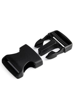 Coopay 16 Pieces 4 Szies Buckle Adjustable Buckles Plastic Side Release Buckles Replacement For Backpack Luggage Strap Pet Collar (5/8 Inch 1 Inch 1 1/2 Inch 2 Inch Black)  - Image 4