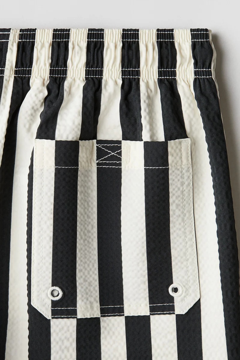 H&M Seersucker swim shorts
