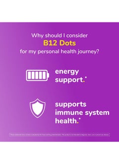 Twinlab Twinlab B-12 Dots - Energy Production Support Supplements with Vitamin B12-500 mcg, 250 Tablets  - Image 5