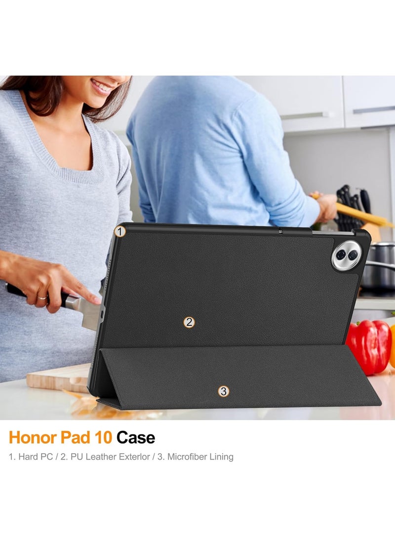 Case Compatible Honor Pad 10 12.1-inch 2025 Stand with Ultra Slim Smart Case with Auto Sleep-Wake - Image 4