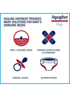 Aquaphor Baby Healing Ointment - For Chapped Skin, Diaper Rash And Minor Scratches - 7 Oz. Tube  - Image 5