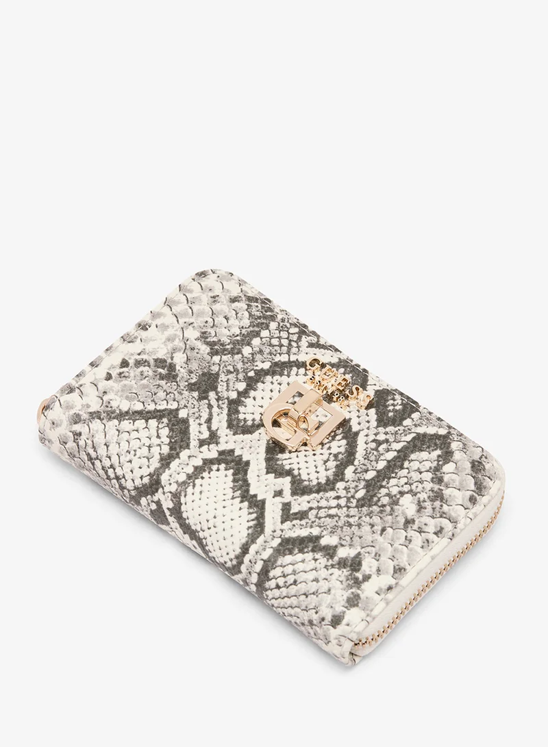 جس Bianca Medium Zip Around Bi-Fold Wallet