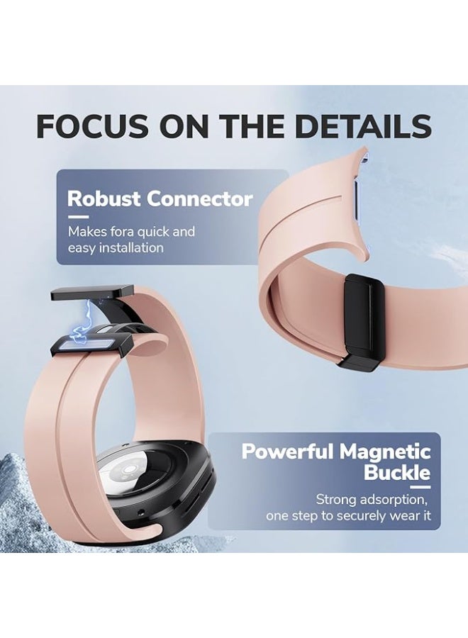 Magnet buckle watch strap band Compatible with Samsung Galaxy Watch 7 Ultra Band 47mm Smartwatch, Silicone Sport Strap Fit for Samsung Galaxy Watch Ultra Band - Image 4