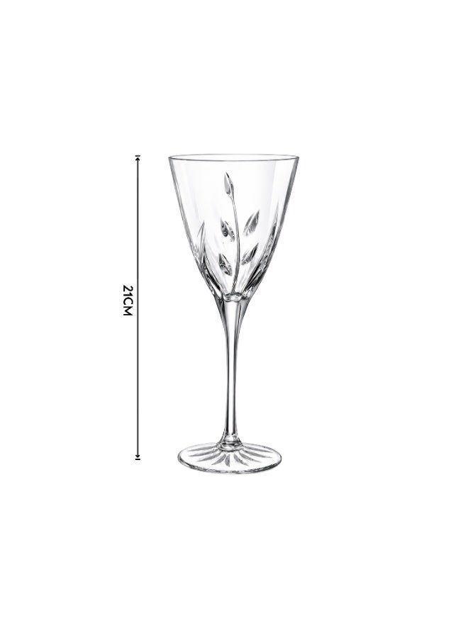 RCR 🥂✨ Luxurious French-made crystal glass set, 6 pieces | Elegant modern design | 21 cm tall - Image 5