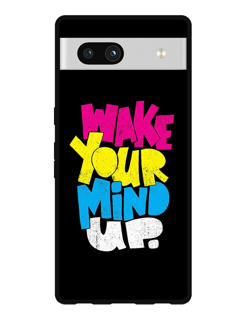 Theodor Protective Case Anti Scratch Shock Proof Bumper Cover For Google Pixel 7a Wake your mind - Image 1