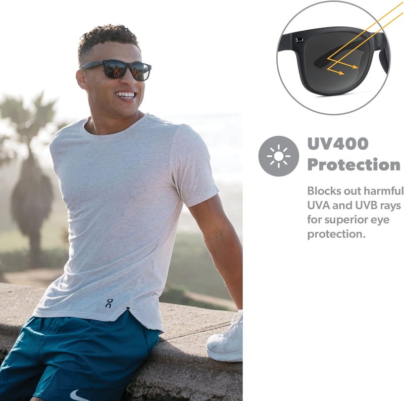 Knockaround Fort Knocks Polarized Sunglasses for Men & Women - UV400 Protection - Image 5