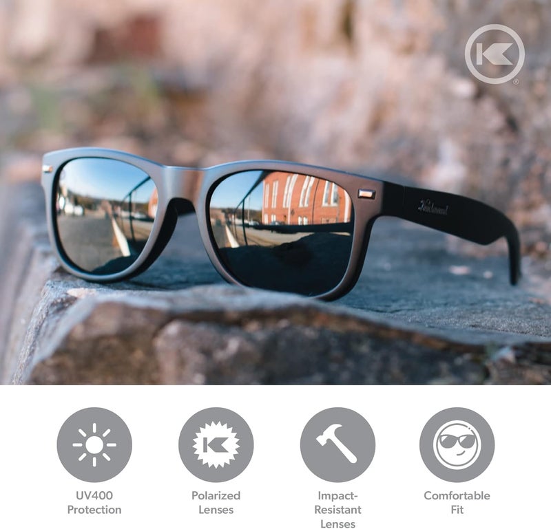 Knockaround Fort Knocks Polarized Sunglasses for Men & Women - UV400 Protection - Image 4
