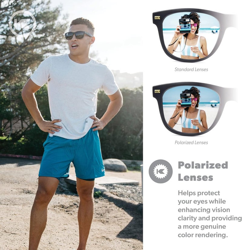 Knockaround Fort Knocks Polarized Sunglasses for Men & Women - UV400 Protection - Image 3