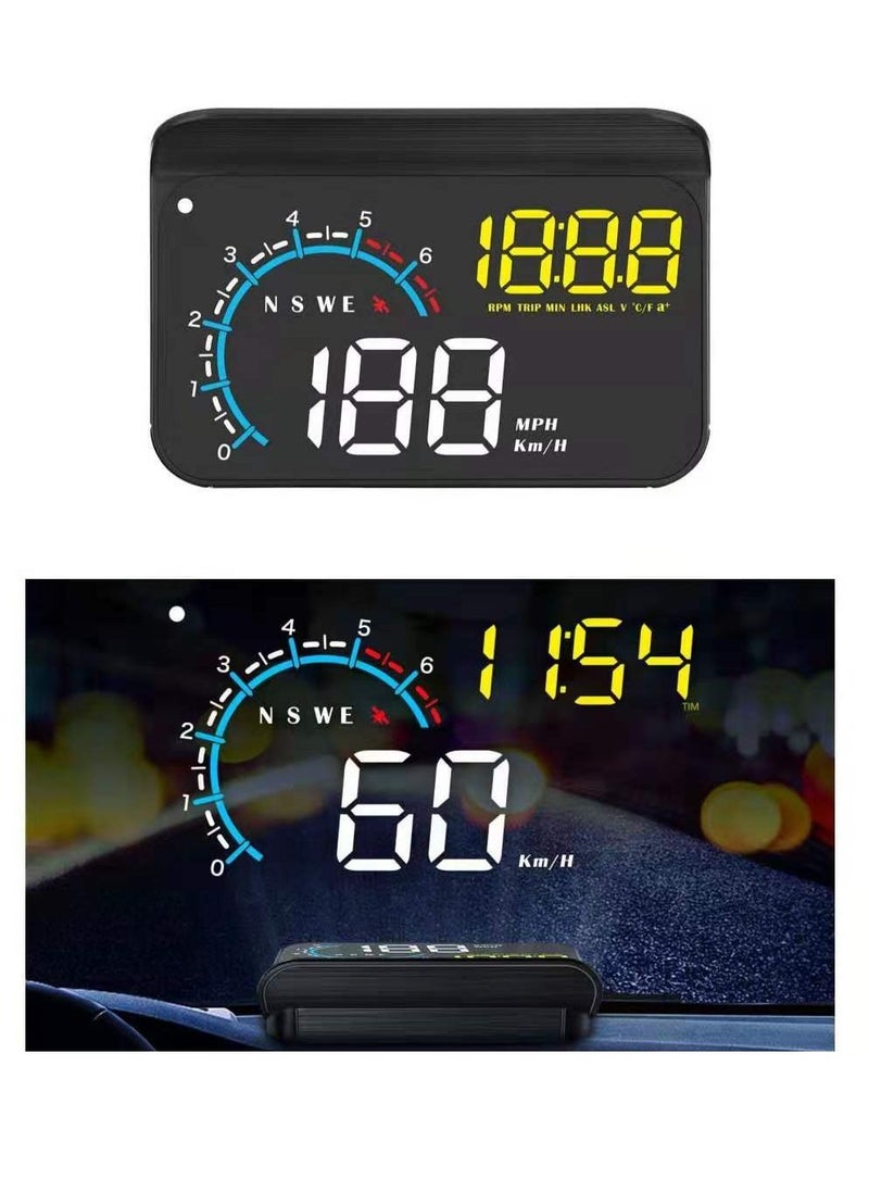 GULFLINK GULFLINK Head Up Display(HUD) Vehicle Speed Meter M12  - Image 3