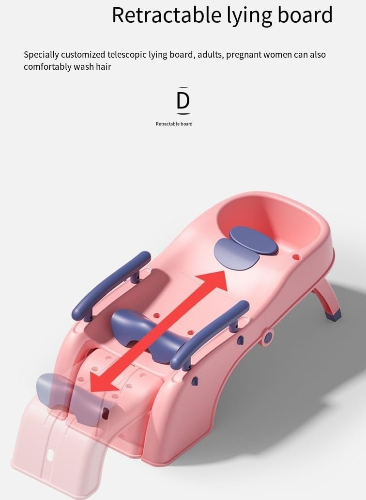 Cool Baby COOLBABY Foldable Home maternity Hair Washing Recliner Shampoo Adult Pregnant Women Shampoo Bed Female Child  - Image 2