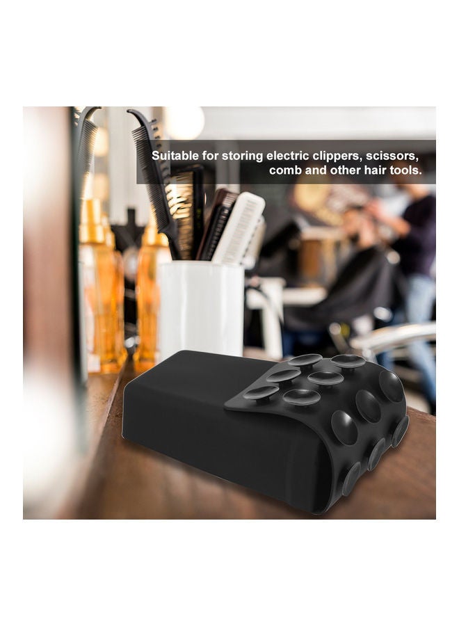 NIBEMINENT Hair Salon Tool Organizer Black - Image 3