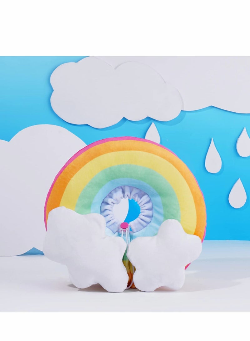 SYOSI طوق قطة ناعم وقابل للتعديل، للقطط، حول الرقبة بعد الجراحة، مضاد للعض واللعق إليزابيثي لشفاء الجروح، واقي مريح للحيوانات الأليفة مع القطط الجراء - Image 2