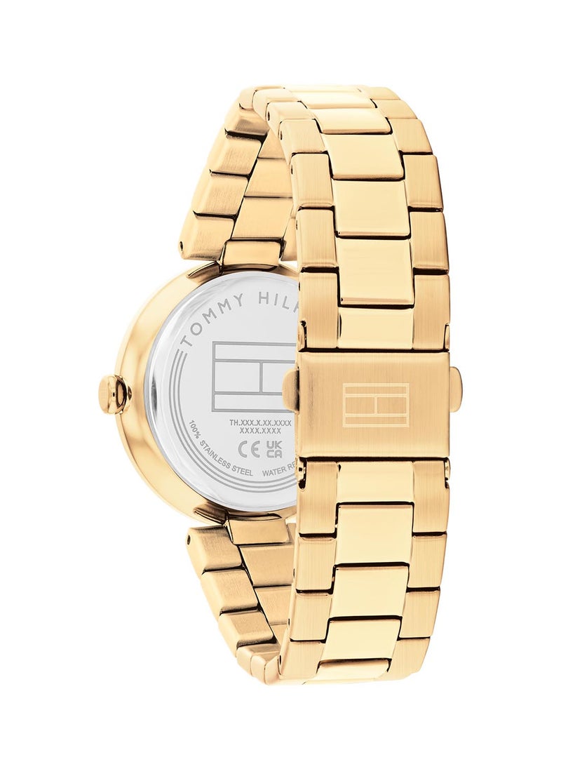 TOMMY HILFIGER Women's Analog Round Shape Stainless Steel Wrist Watch 1782631 - 34 Mm  - Image 3