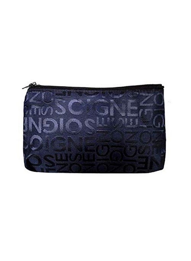 إيّو إيسيز حقيبة مستحضرات تجميل من Aeoss للنساء مع سحاب وحقيبة أقلام مستحضرات تجميل للسفر وحقيبة تخزين محمولة وحقيبة مكياج (مجموعة من قطعتين) - Image 1