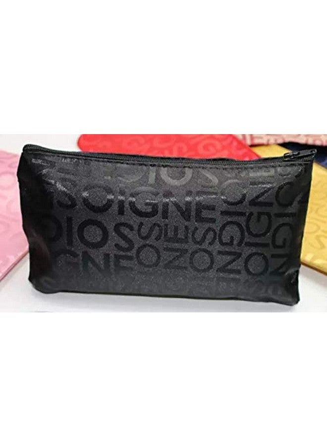 إيّو إيسيز حقيبة مستحضرات تجميل من Aeoss للنساء مع سحاب وحقيبة أقلام مستحضرات تجميل للسفر وحقيبة تخزين محمولة وحقيبة مكياج (مجموعة من قطعتين) - Image 3