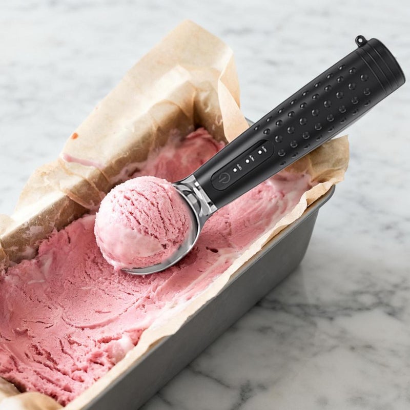 New product: Ice cream heating spoon for quick melting of ice cream scoops. - Image 3