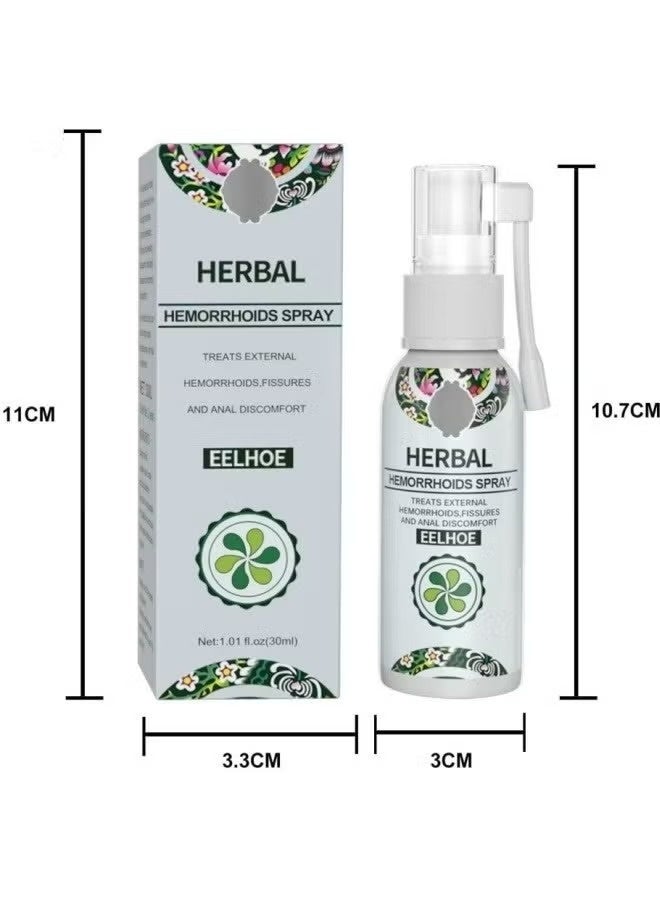 EELHOE Natural Herbal Hemorrhoids Relief Spray - Holistic Treatment for External and Internal Hemorrhoids with 100% Natural Herbal Extracts Formula - Image 4