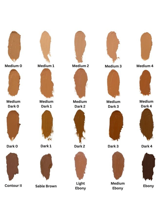 mehron Makeup CreamBlend Stick | Face Paint, Body Paint, & Foundation Cream Makeup | Body Paint Stick Perfect for Halloween Makeup .75 oz (21 g) (Medium Dark 4) - Image 3