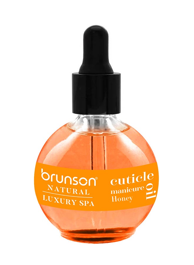 brunson Cuticle Oil 75ml Hydrating Oil For Cuticle Repair - Remedy Damaged Skin And Thin Nails - Paraben And Cruelty-Free Formula - Natural  Nail Care Oil - Honey BHNCO - Image 1