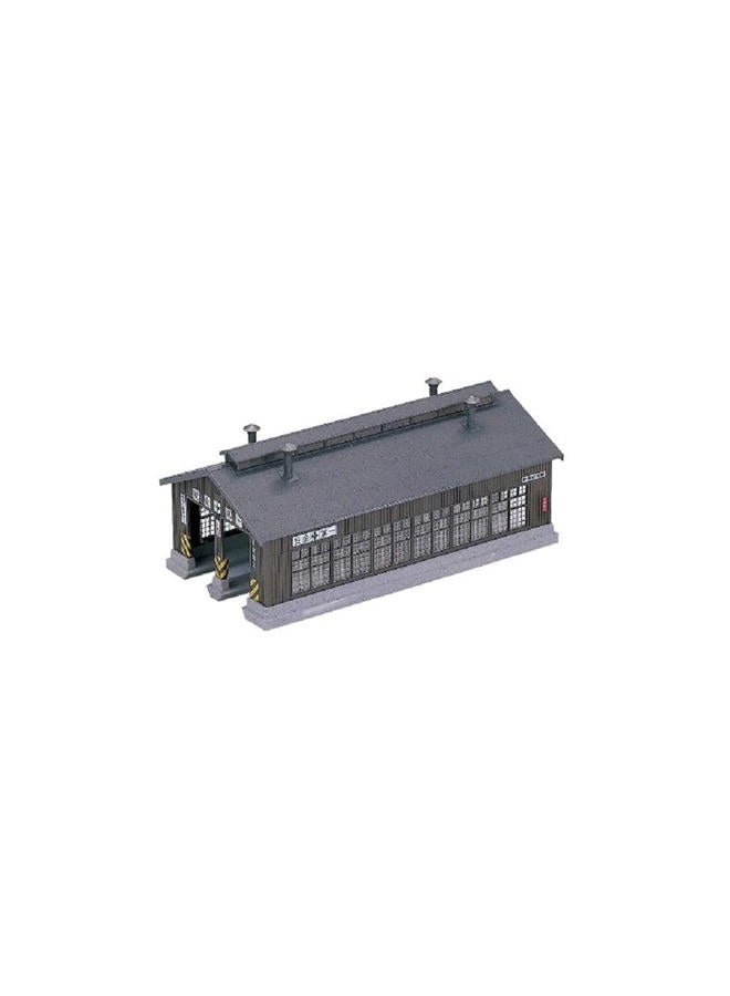 Kato 23-225 Wooden Double Track Locomotive Shed (Pre-Built) N Gauge - Image 1