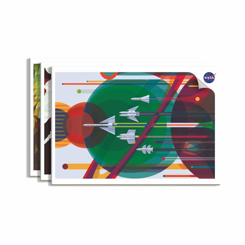 Anupam NASA Drawing Book Plain Sketch Pad for Kids Students Artists Drawing Copy for Sketching Colouring Painting Pack of 3