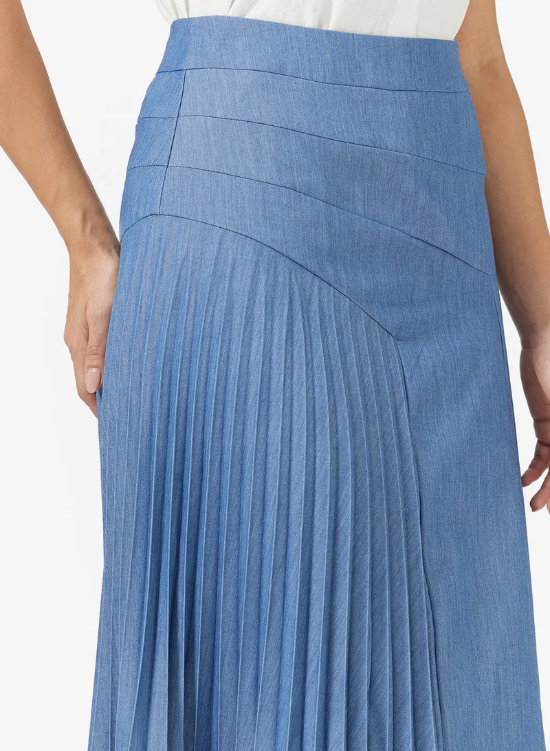 ايلا Skirt With Pleat Detail