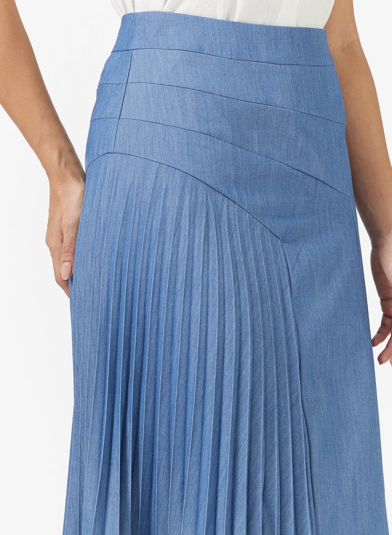 ELLA Skirt With Pleat Detail - Image 4