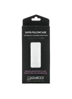 Giovanni Satin Pillowcase, Elegant Silver, 1 Pillowcase 