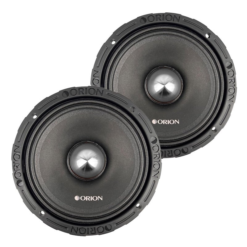 Orion ORION HCCA854NHP HCCA Series 8” Ultra Efficient Neodymium Midrange Loudspeakers, 2600W Max Power, 650W RMS, 4 Ohm, 2.5” Voice Coil - High Output Pro Car Audio Stereo, Premium Quality Speakers (Pair) - Image 2