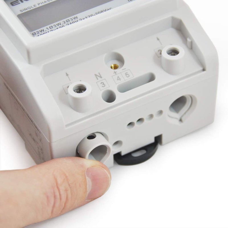 EKM Metering Single Phase kWh Meter, Pass-Through, 2 or 3-Wire, 120V up to 120/240V, 100A, 60Hz - Image 4