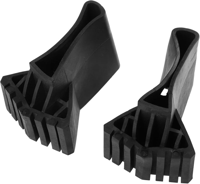 Non Slip Ladder Feet Covers Protector for Bamboo Folding Ladder Easy Install Remove - Image 2
