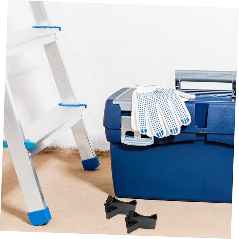 Non Slip Ladder Feet Covers Protector for Bamboo Folding Ladder Easy Install Remove - Image 4