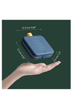 Excefore Sewing Kit, Travel Portable Sewing Supplies, for Home, Travel & Emergency, Filled with Mending and Sewing Needles, Magnetite, Scissors, Thimble, Thread, Tape Measure etc 21pcs Blue  - Image 3