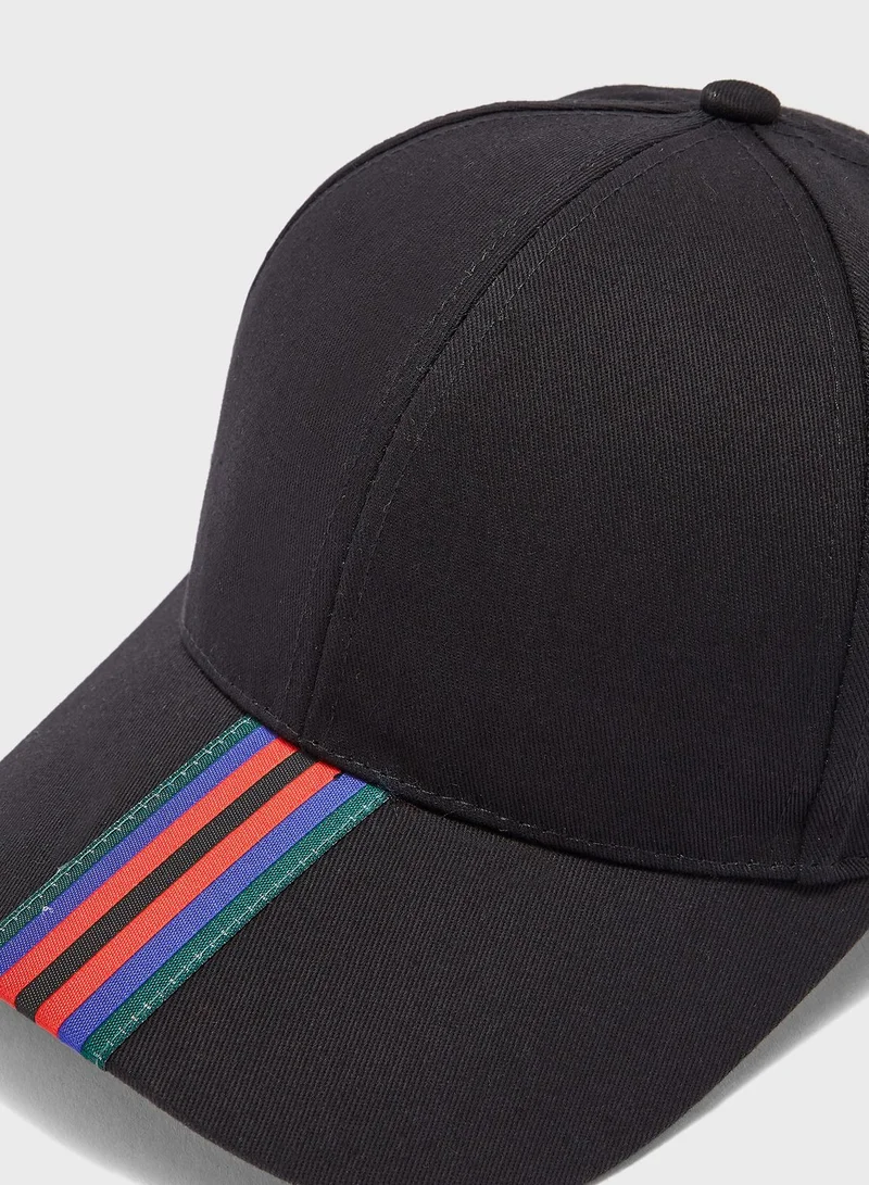 BRAVE SOUL Webbing Detail Cap