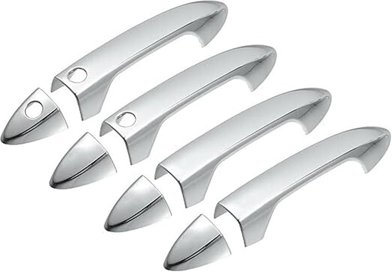 Silver Car Door Handle Cover For Honda Accord 2014 2017 Pilot 2016 2021 - Image 2