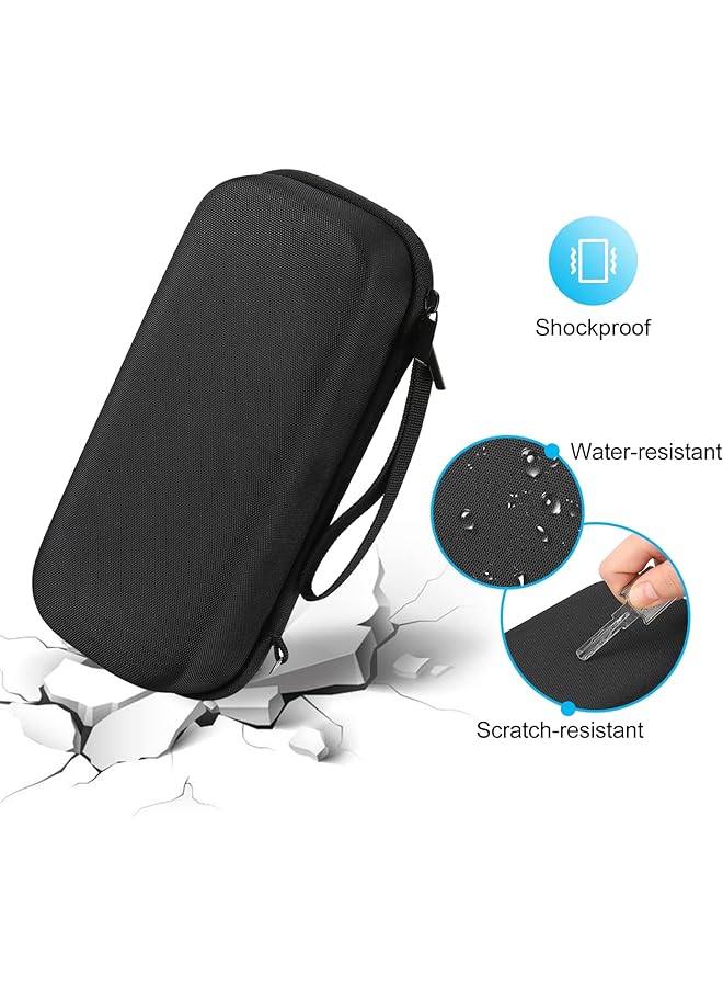 Procases Carrying Case For Bose Soundlink Flex Portable Wireless Speaker Travel Storage Case With Mesh Pockets For Soundlink Flex Speaker And Accessories Black - Image 4