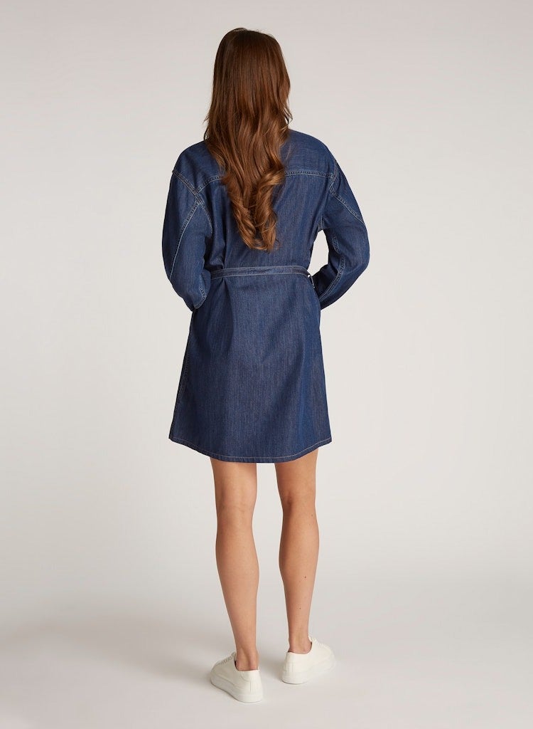 Calvin Klein Jeans Belted Denim Dress - Image 2