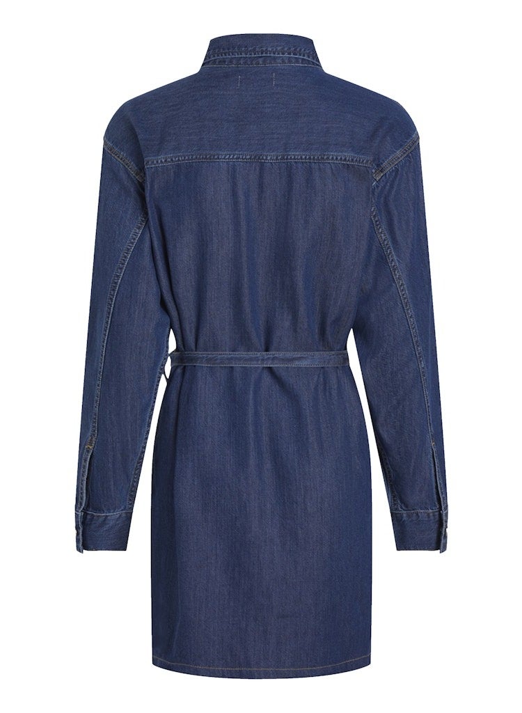 Calvin Klein Jeans Belted Denim Dress - Image 5