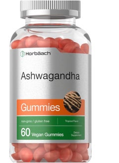 Horbäach Ashwagandha Gummies for Women and Men 60 Gummy 60 Servings  - Image 1